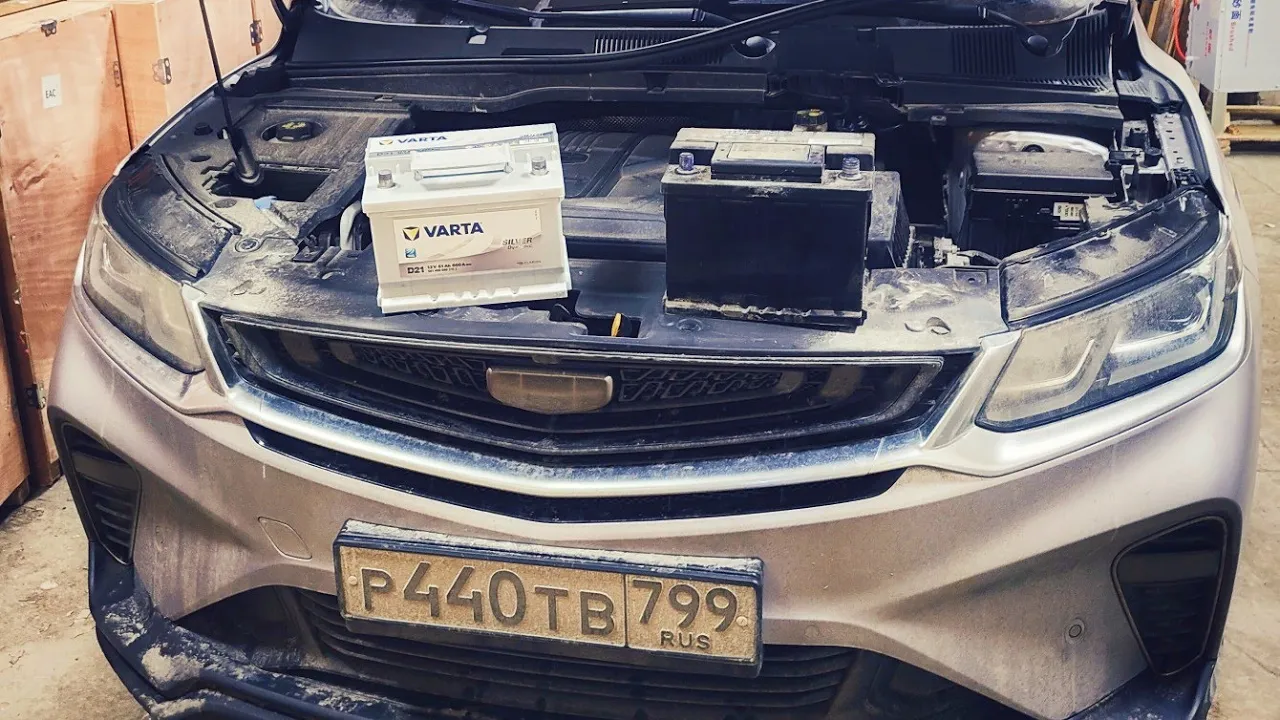 подкапотное пространство geely coolray