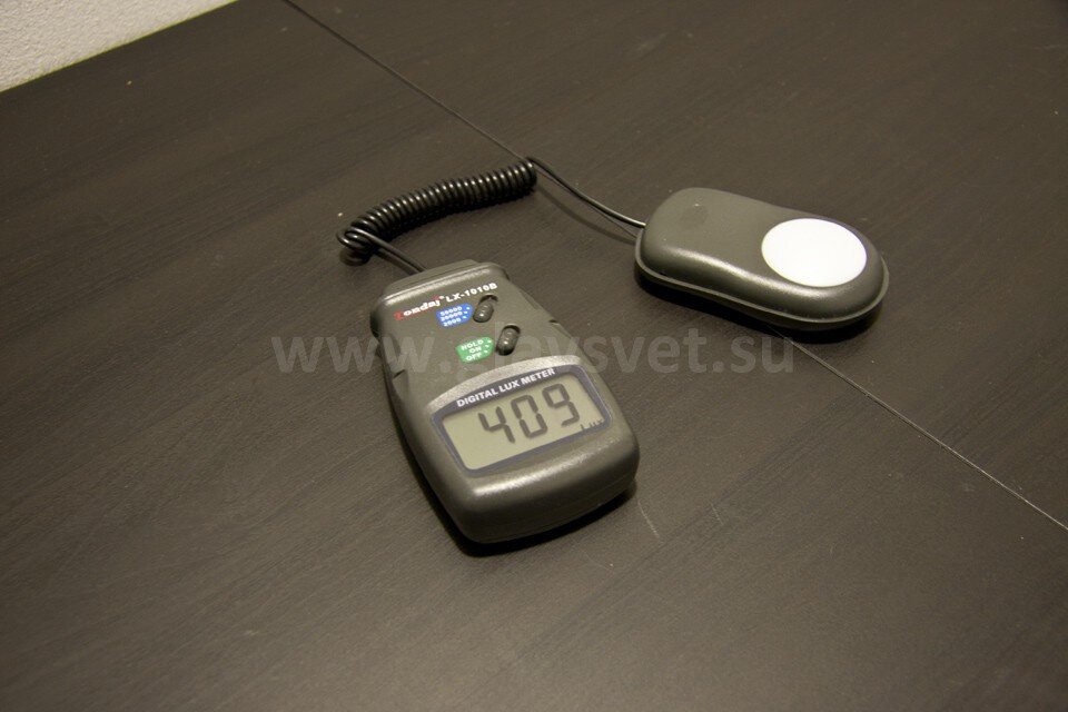 Уровень освещенности лампы ДРЛ 250