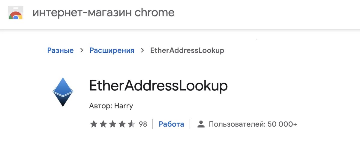 EtherAddressLookup