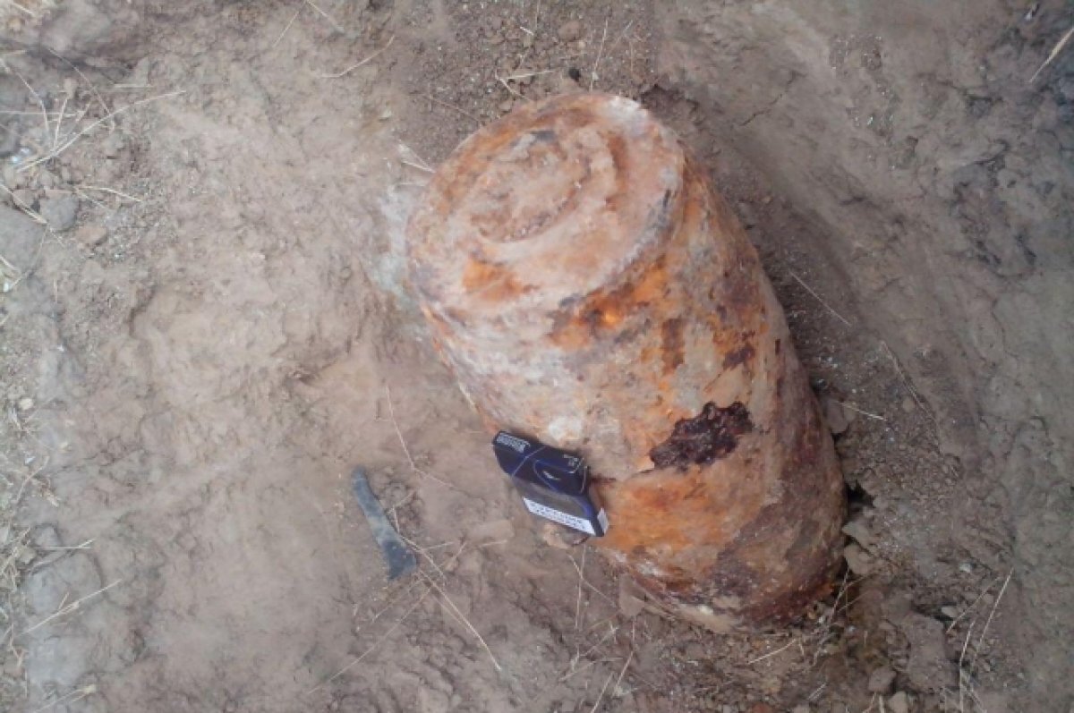    Авиабомбу времен Великой Отечественной обезвредили в Крымском районе