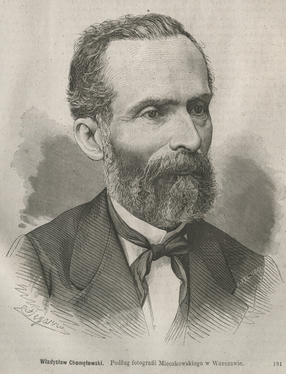 Источник: File:Władysław Chomętowski, (Podług fotografii Mieczkowskiego w Warszawie) (58700).jpg - Wikipedia, https://en.wikipedia.org/wiki/File:Władysław_Chomętowski,_(Podług_fotografii_Mieczkowskiego_w_Warszawie)_(58700).jpg