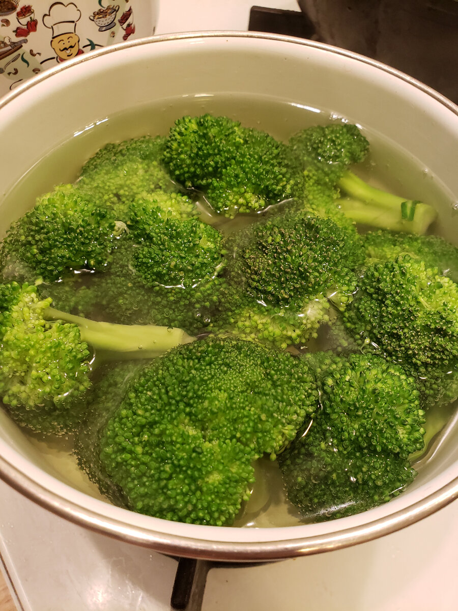 Долго варить брокколи не следует