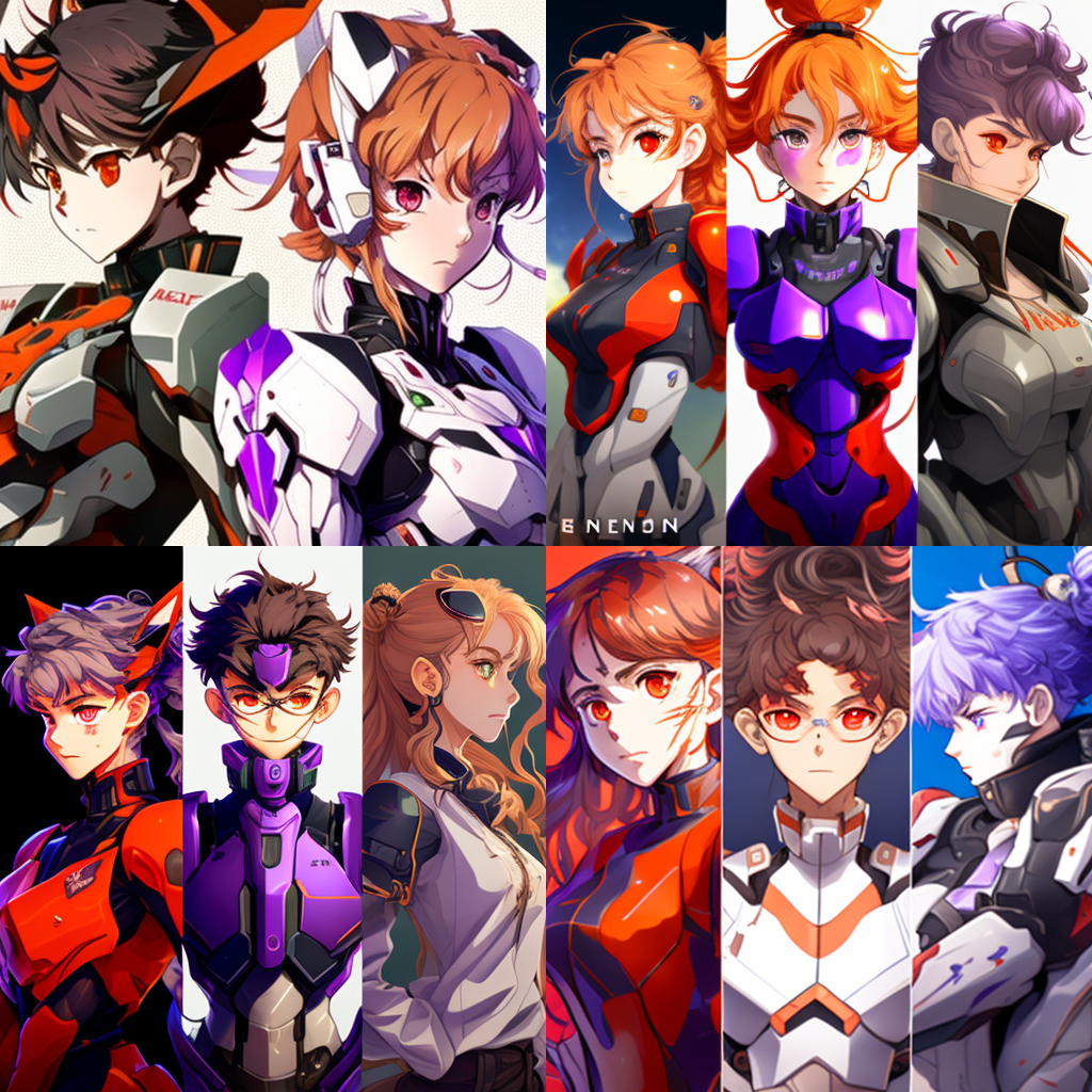 Нейросеть сгенерировала аниме-персонажей