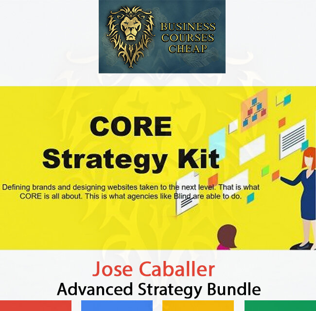JOSE CABALLER (THE FUTUR) - ADVANCED STRATEGY BUNDLE  HI GUYS!
THANKS For Watching My Post! SELLING BUSINESS courses for CHEAP rates. Best Prices For The Best Courses! Any Proofs Greetings.