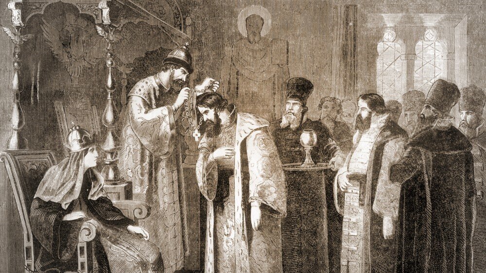 Фёдор Иванович делает соправителем и наследником  Бориса Годунова. Из открытых источников