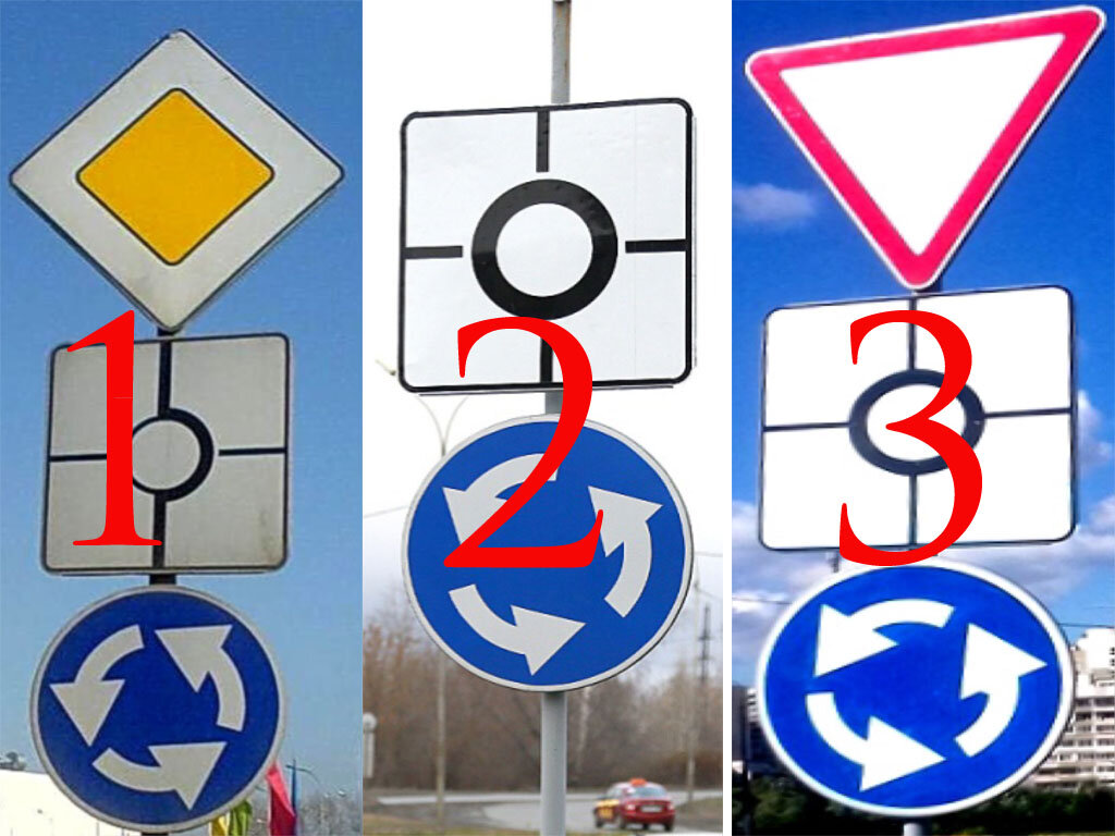 Дорожные знаки круговое