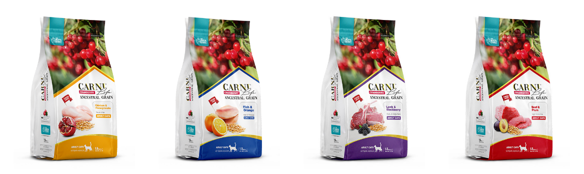 Корма CARNI Life для взрослых кошек  
