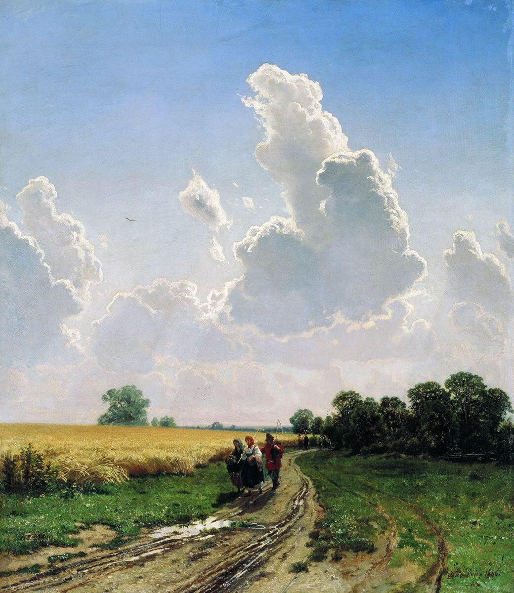 И. Шишкин. В окрестностях Москвы. Братцево