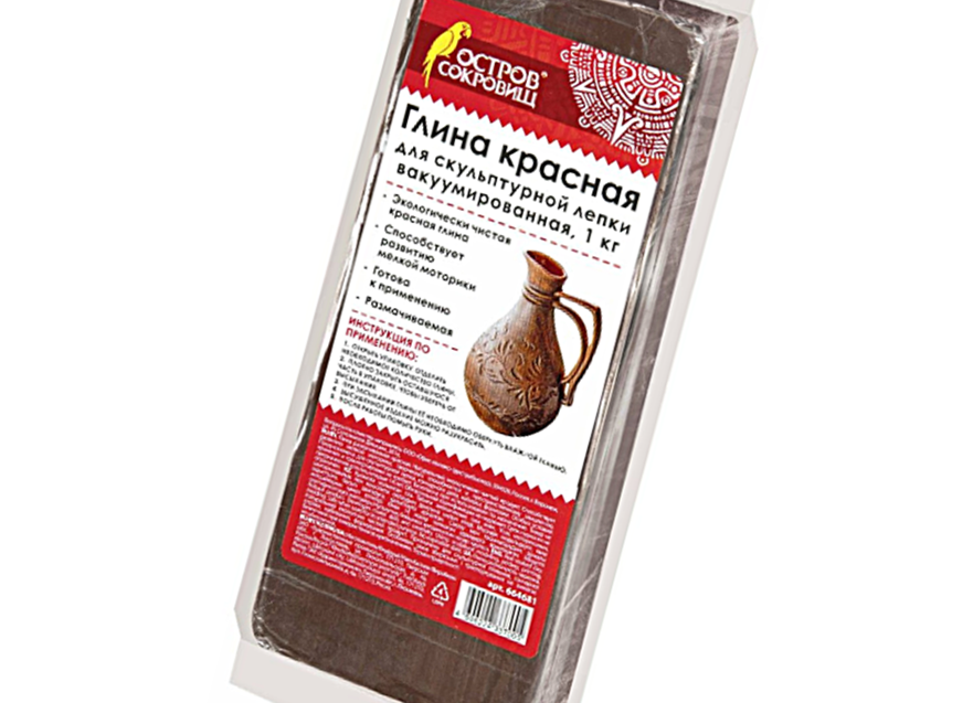 Глина, из которой я лепила. Фото из свободного доступа интернет.