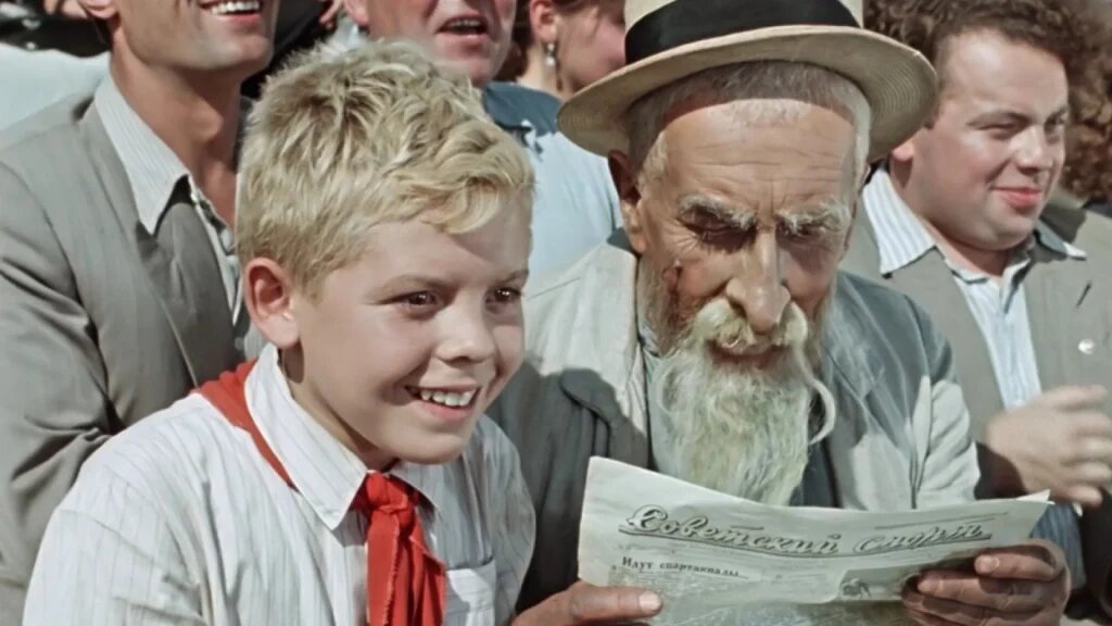    Кадр из фильма "Старик Хоттабыч" Олег Перанов