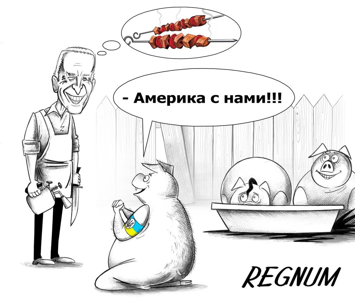    Байден на Украине Сергей Корсун (с) ИА REGNUM