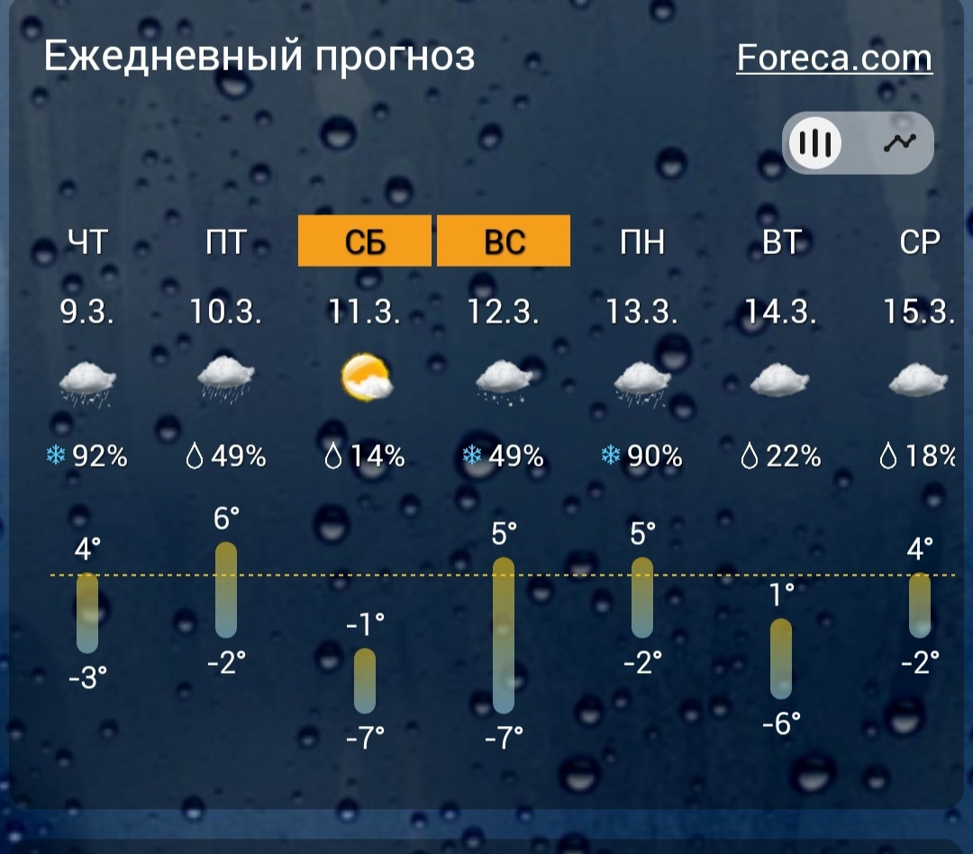 вот такая она-весна мокрая