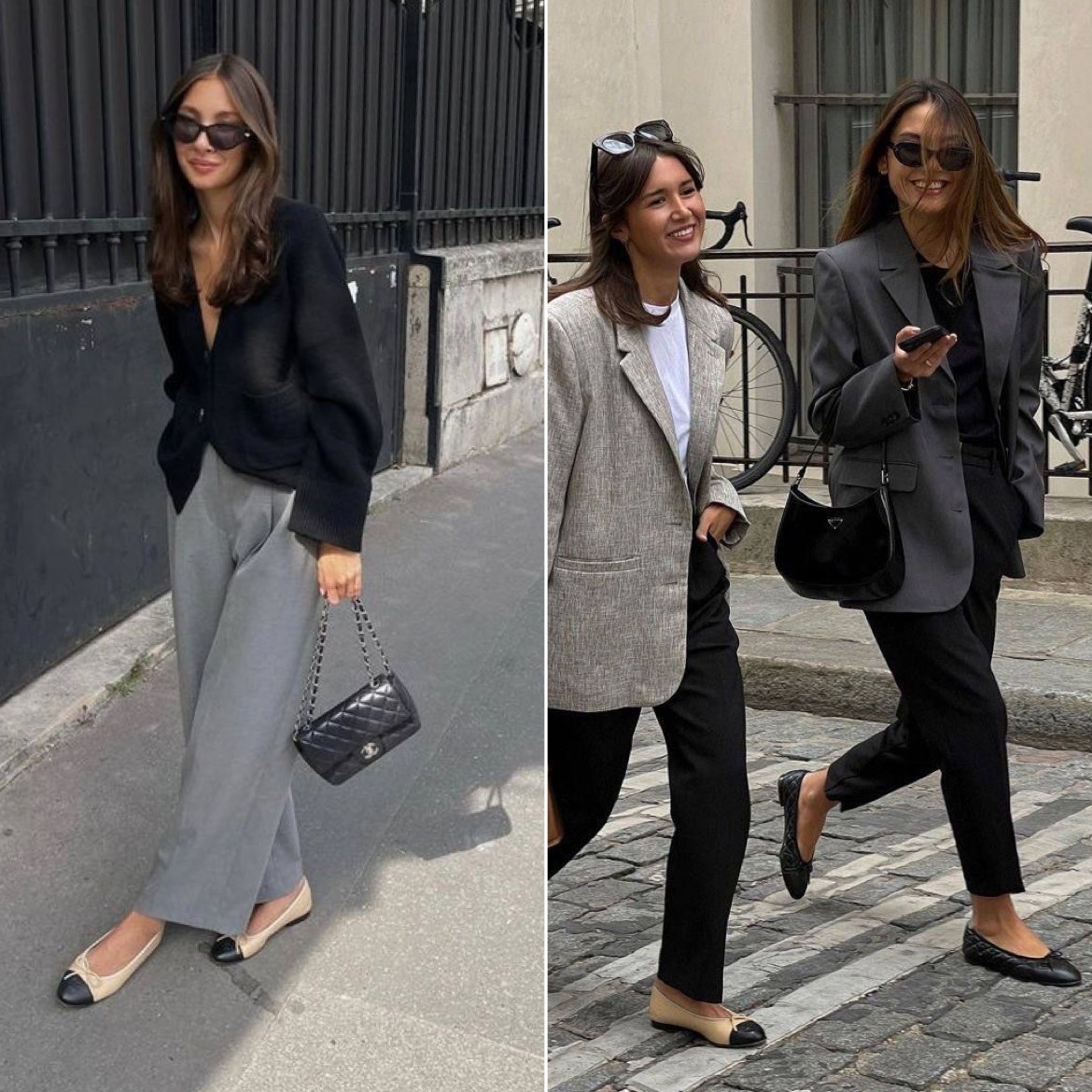 Вернулись даже балетки с бантиком 🎀