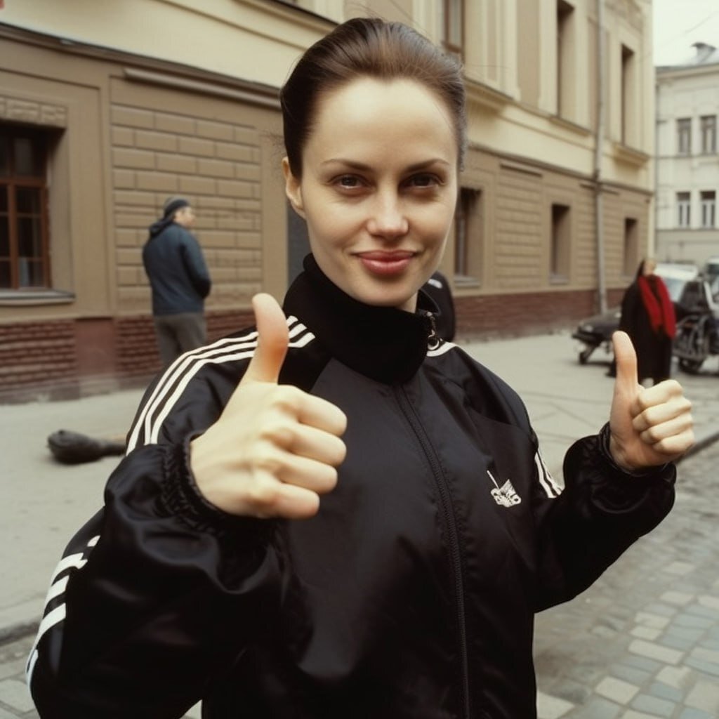    Анджелина ДжолиMidjourney