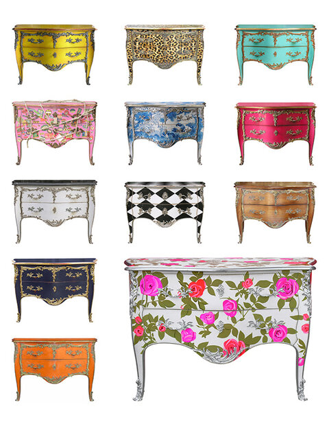 Все вариации классического комода: от традиционной гаммы до... леопардового.