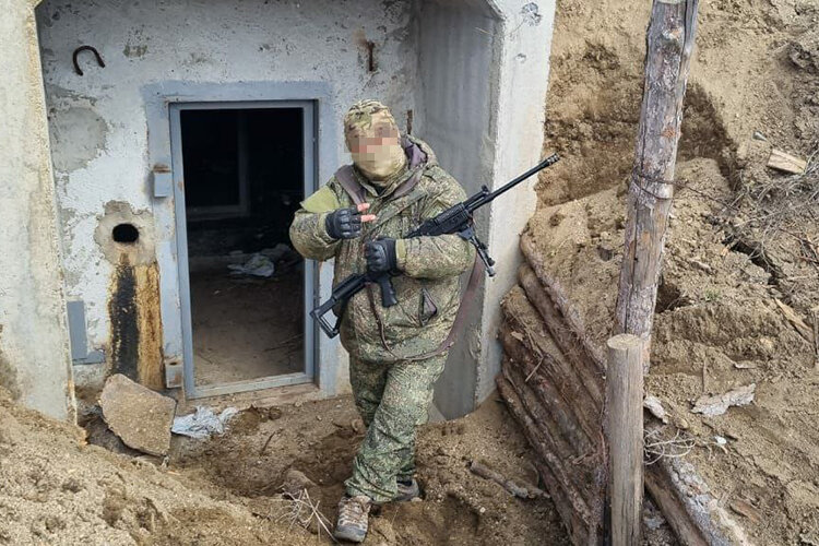    Снайпер из Казани с позывным «Хан». Сейчас он восстанавливается после ранения, полученного во время боевой работы Фото предоставлено источником