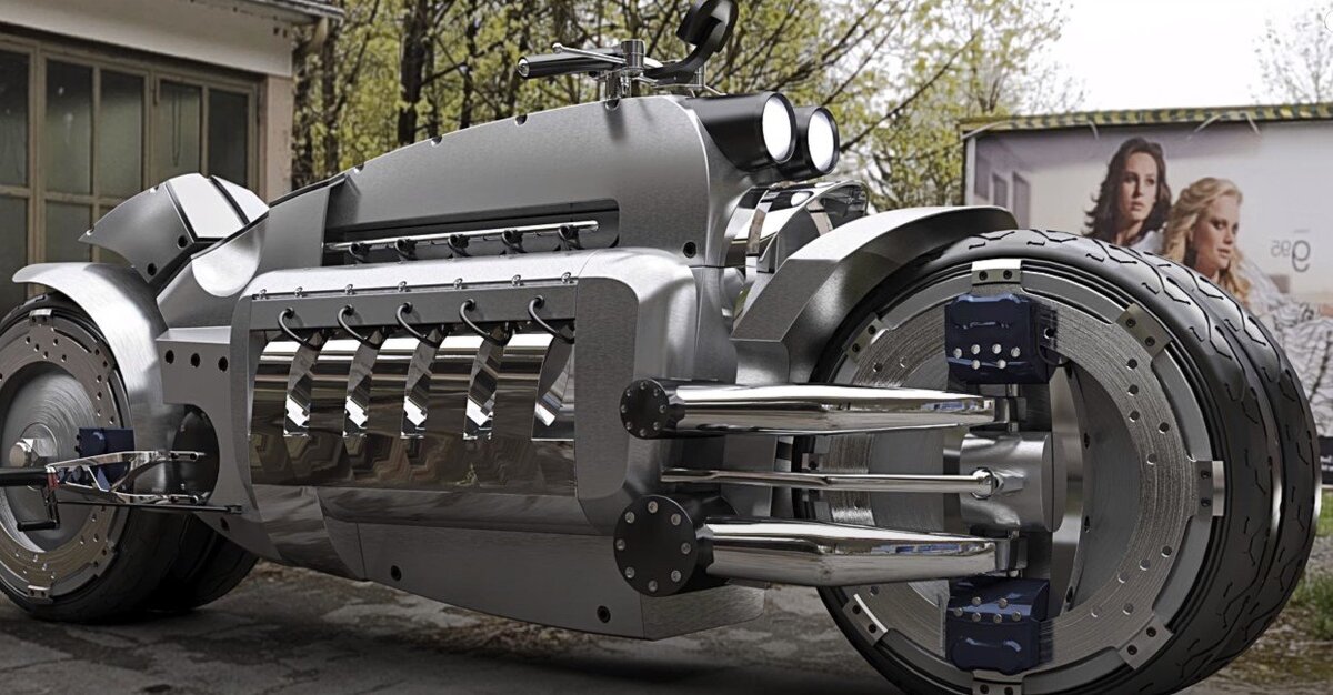      Двигатель с колёсами