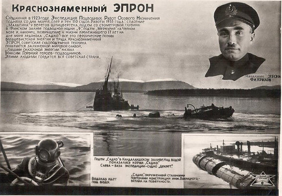 Коллаж «Краснознаменный ЭПРОН», из собрания ЦВММ