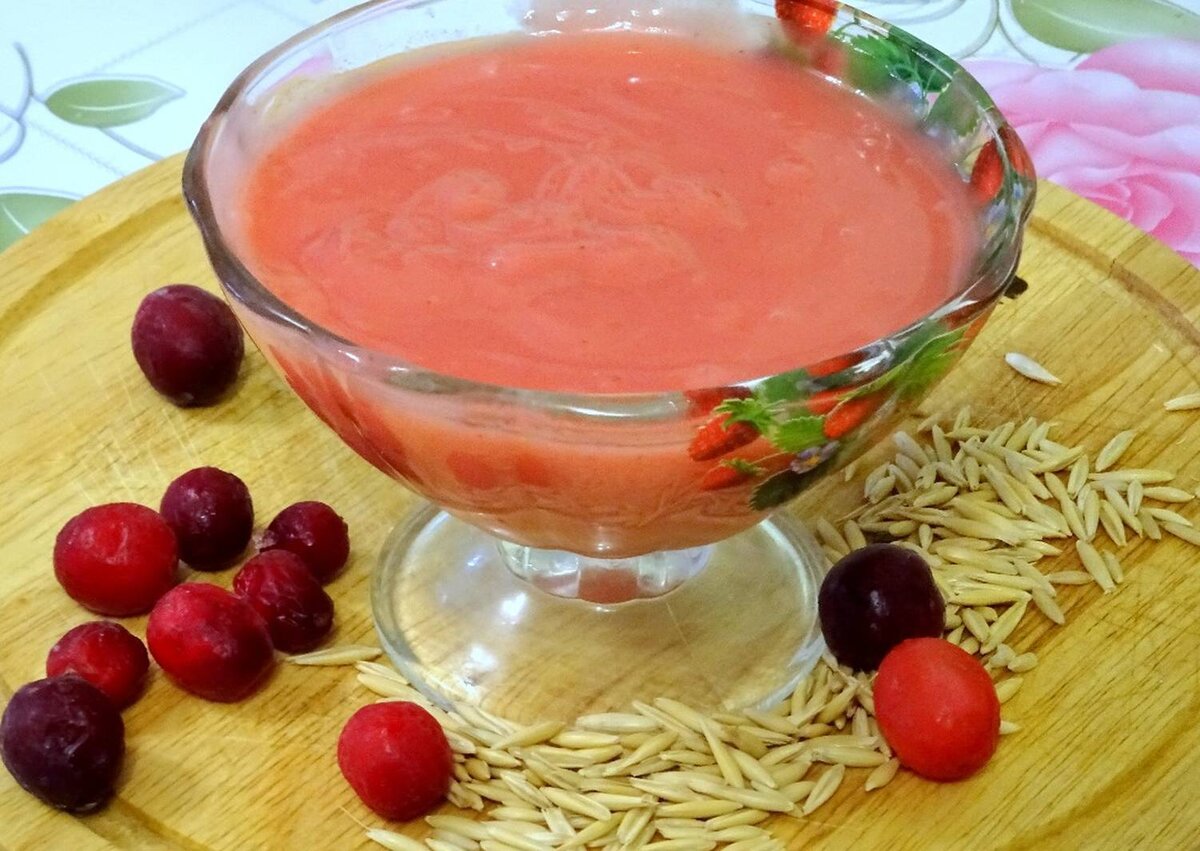 Овсяный кисель картинка