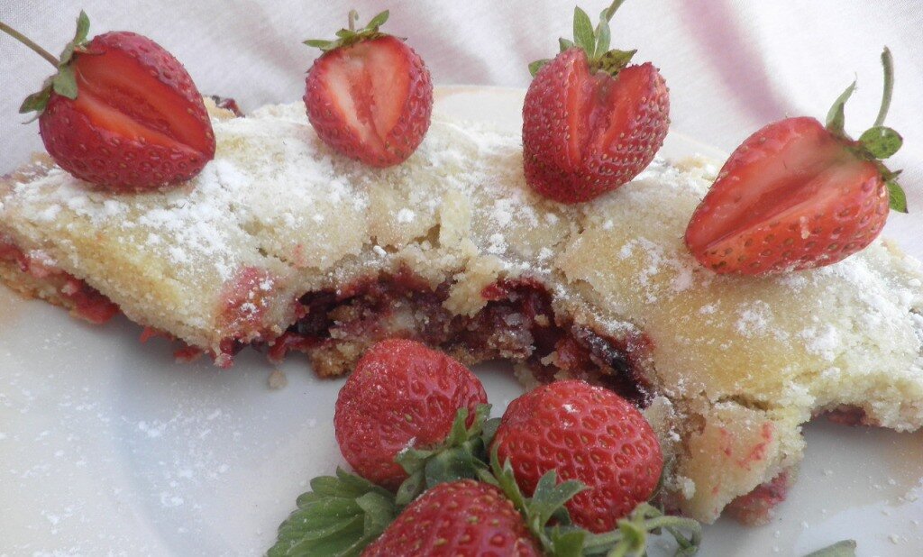 Strawberry pie pikap