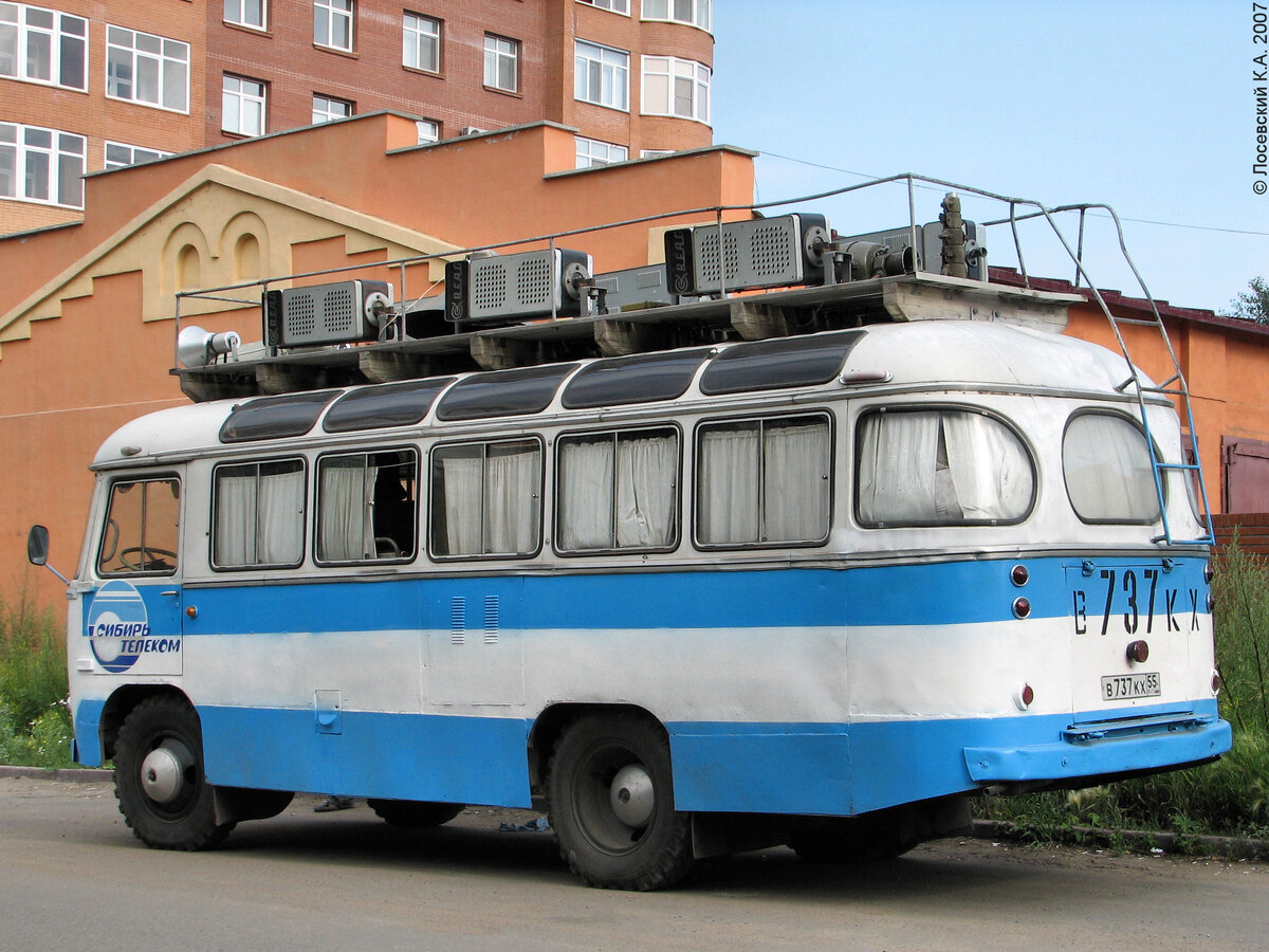 ЗС-1000А на базе ПАЗ-672 1975 г.в. из Омска. Фото из интернета. 