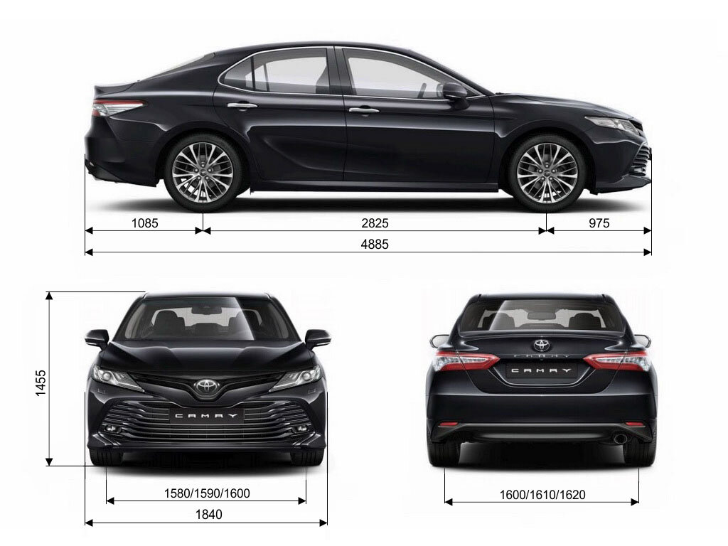 Камри 70 расход. Ширина Тойота Камри 70. Габариты Camry 70. Габариты Тойота Камри 70 кузов. Габариты Toyota Camry 70 кузов.