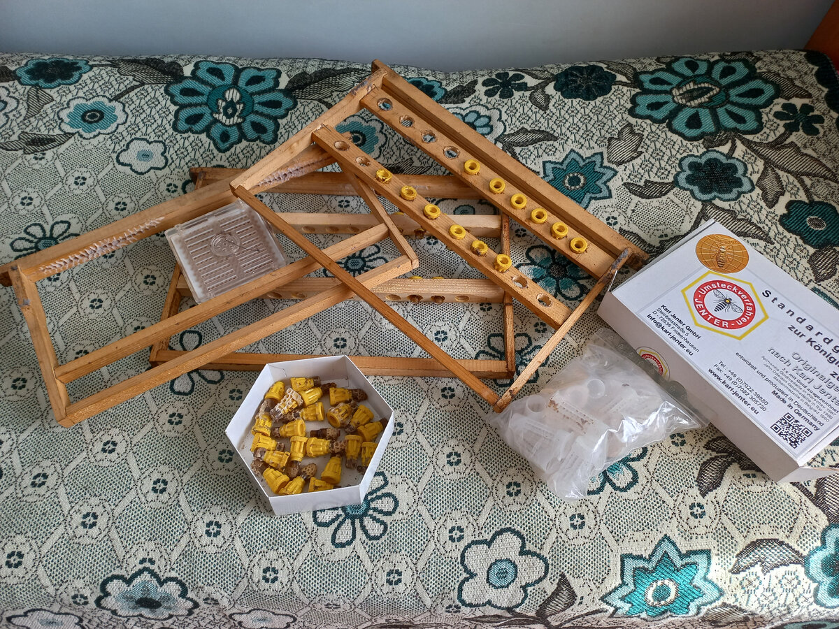 Так набор выглядит до чистки после работы.