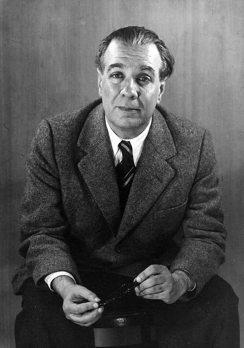 Хорхе Луис Борхес. Фотопортрет Греты Штерн, 1951 год.