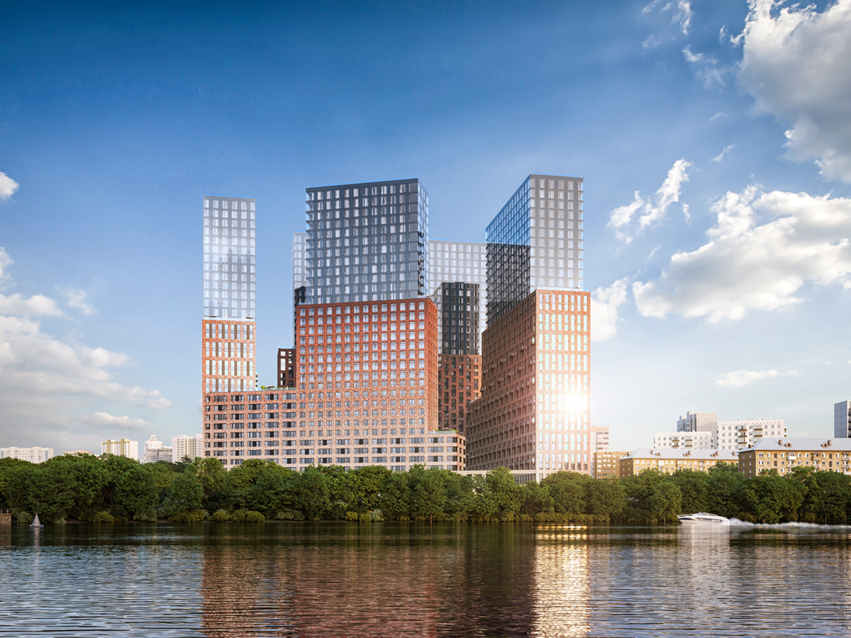 Level Причальный на берегу Москвы-реки, в 10 минутах до Москва-сити на автомобиле.