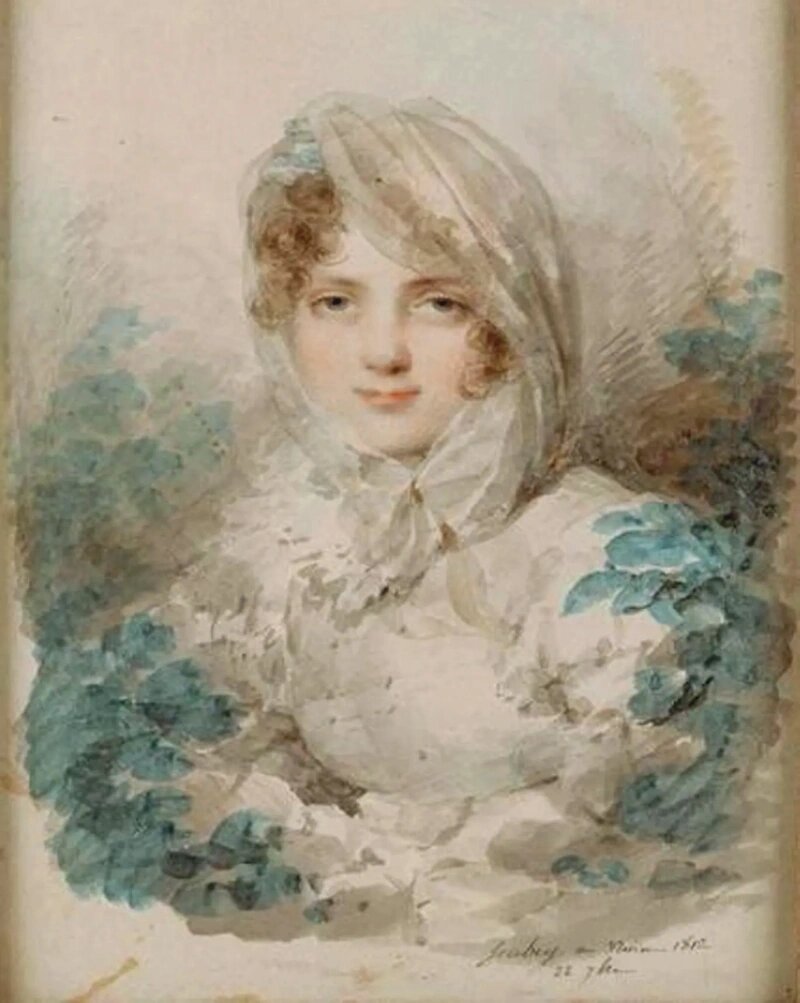 Жан-Батист Изабе «Портрет княгини Екатерины Павловны Багратион»