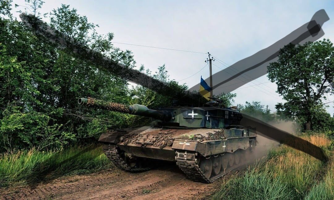 Кстати, это один из первых леопардов поставленных Европой.