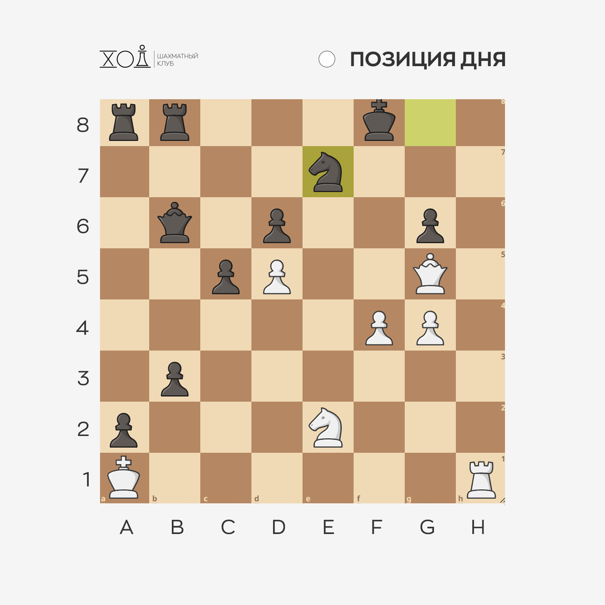 Задача по шахматам. Играть в шахматы в Пятигорске