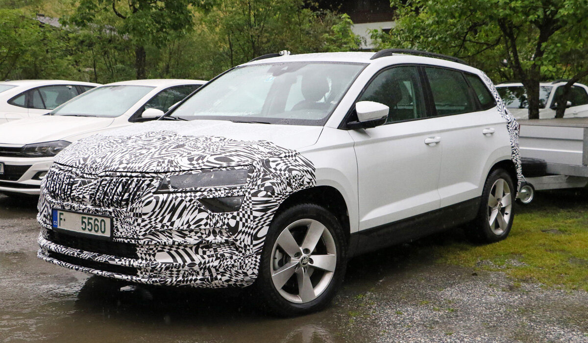 Шпионские фото нового кузова рестайлинга.