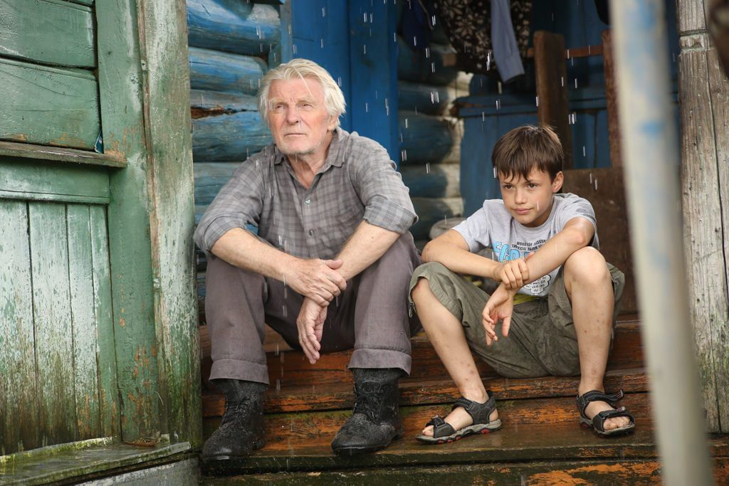 Кадр из фильма "Мы с дедушкой", 2014 год. Режиссёр: Александр Кулямин.