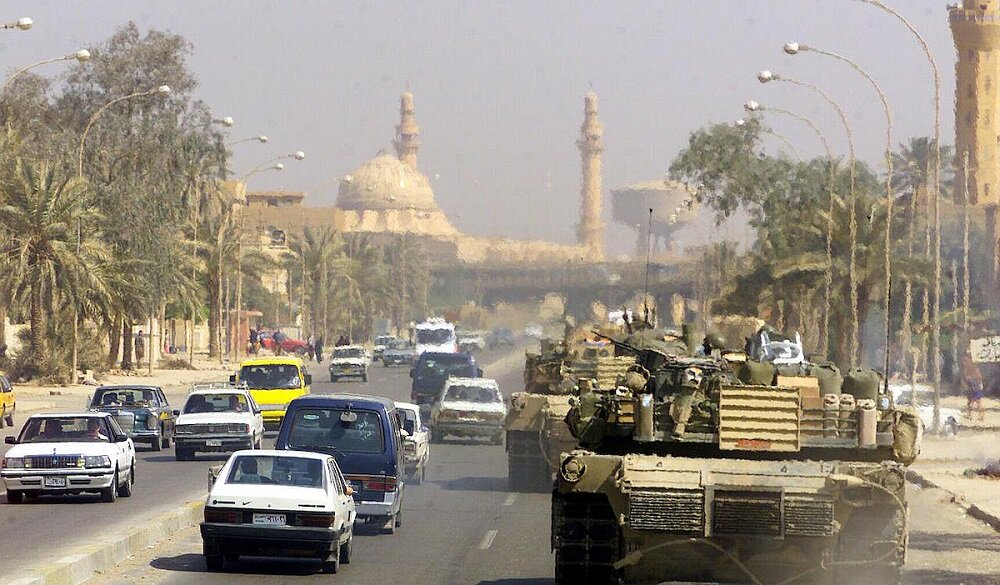 Танк M1 Abrams патрулирует Багдад. Источник: Wikimedia Commons