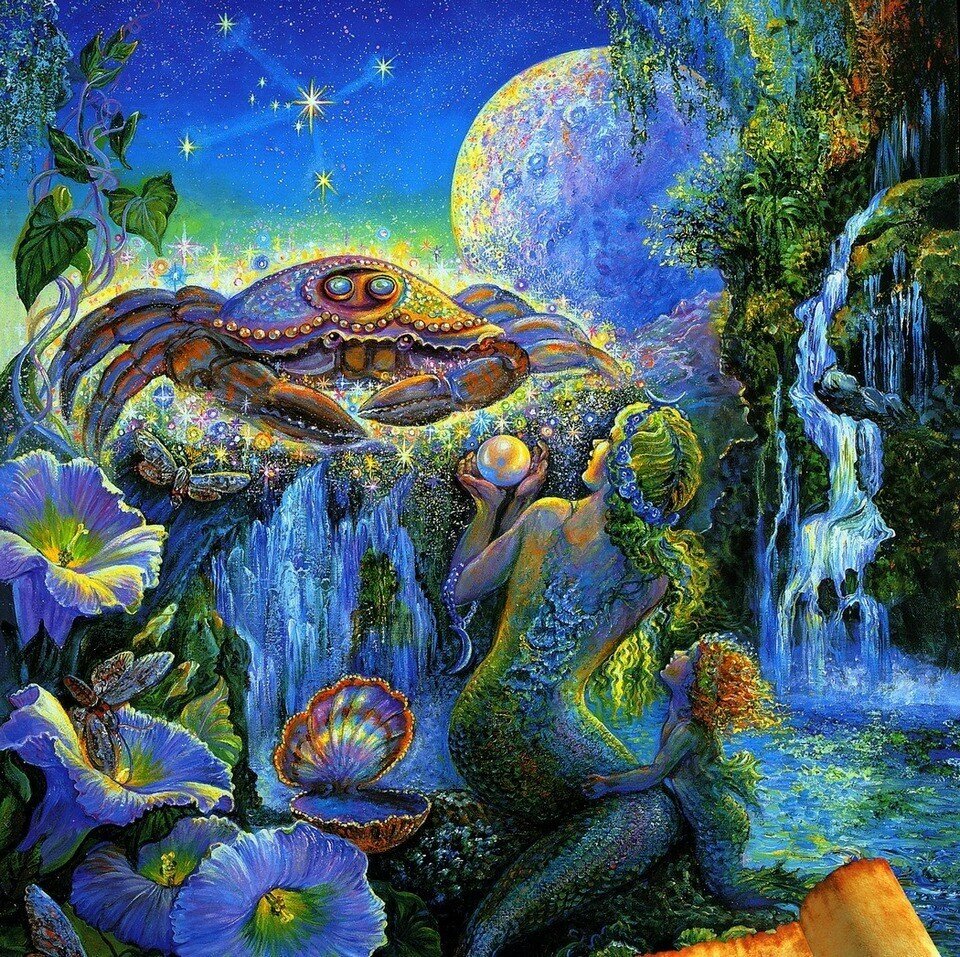 Художник Жозефина Уолл (Josephine Wall) «Cancer»