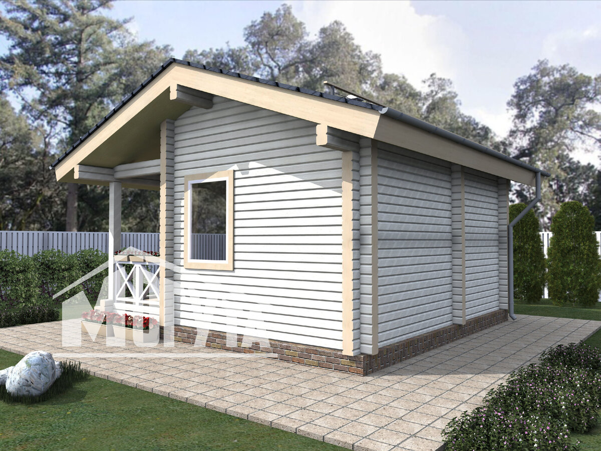 баня 6х6 Могута