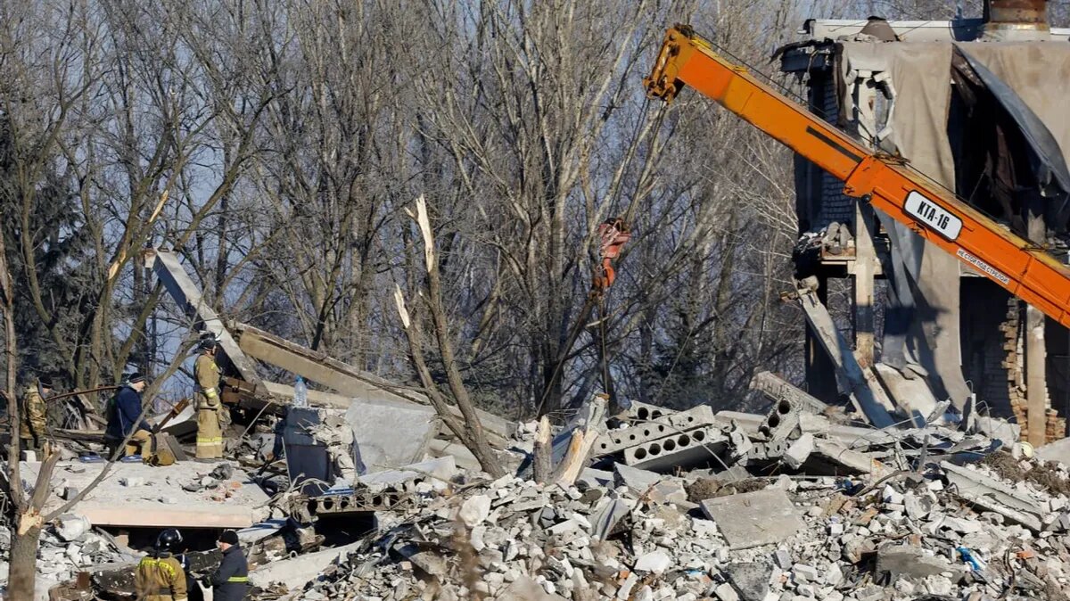 Трагедия 1 января 2023 года - погибли российские военнослужащие. Фото: Александр Ермоченко/Reuters