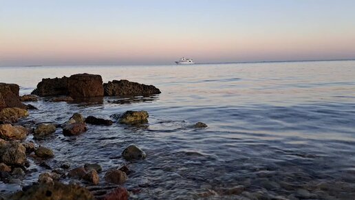 Вечернее море • Нежный плеск волн