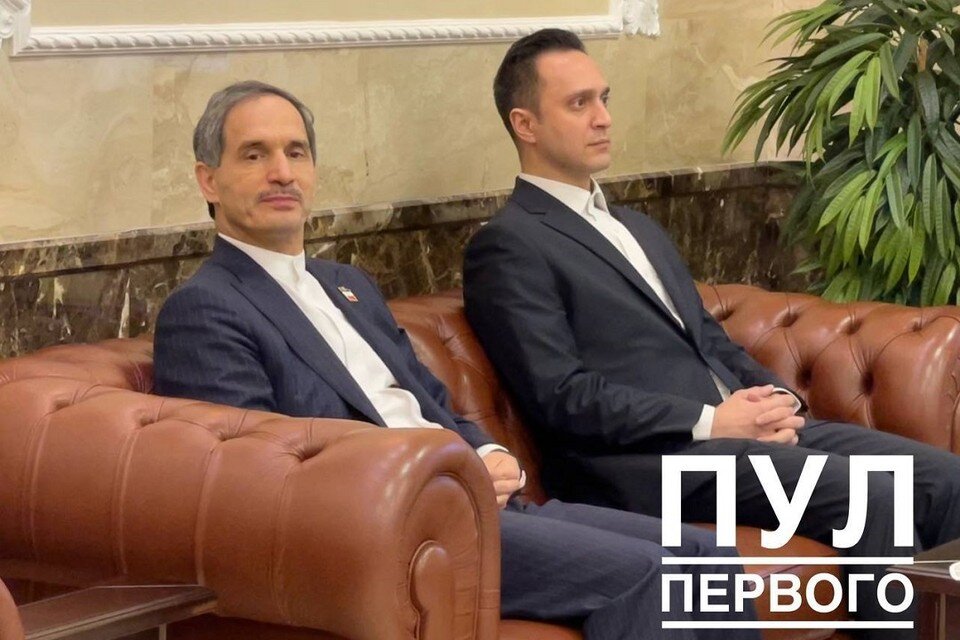     Пресс-служба Лукашенко на белорусском языке сообщила о встрече Лукашенко с послом Ирана. Фото: телеграм-канал «Пул Первого»