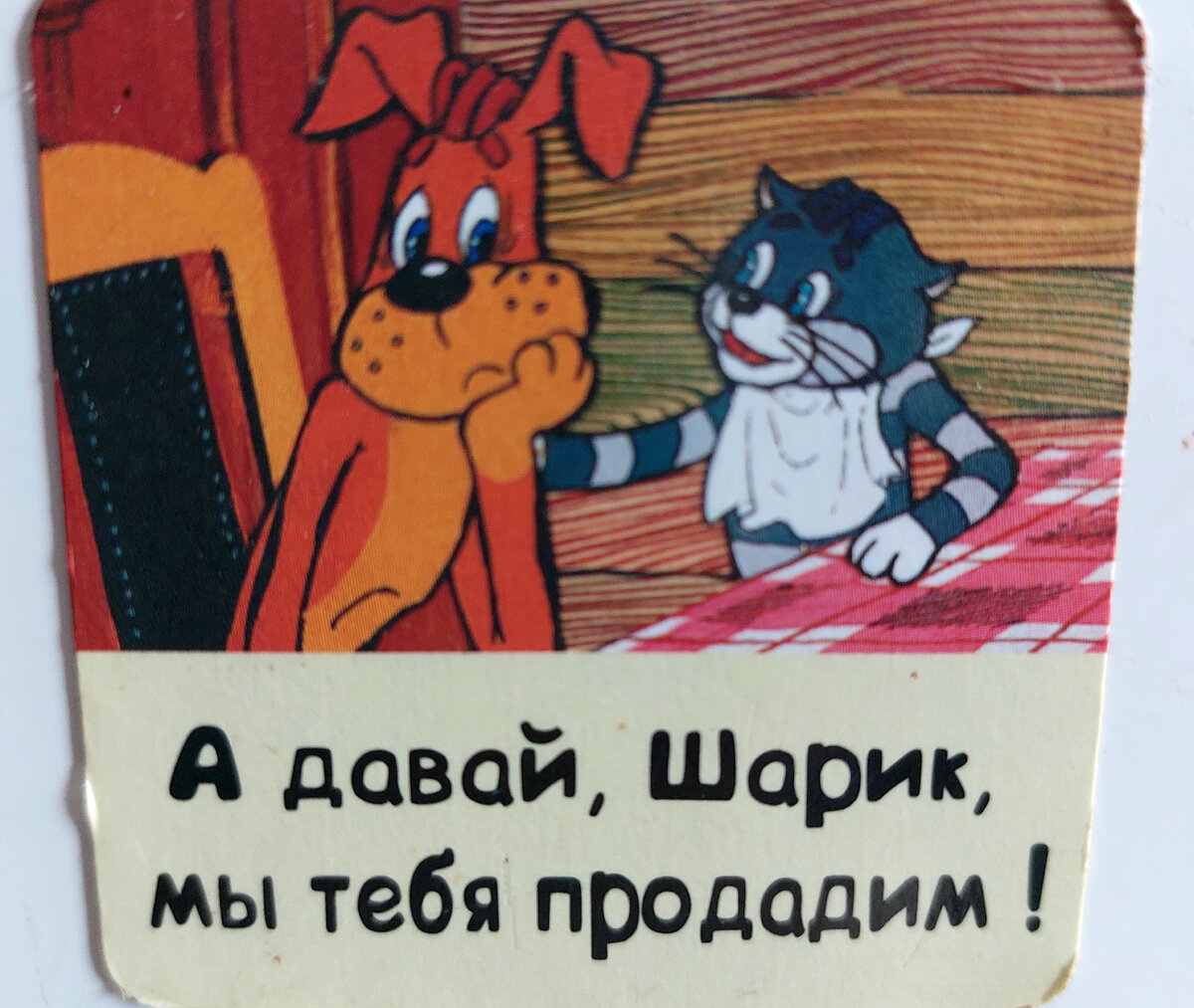 Магнитик  в родительской квартире как бы намекает на меня)