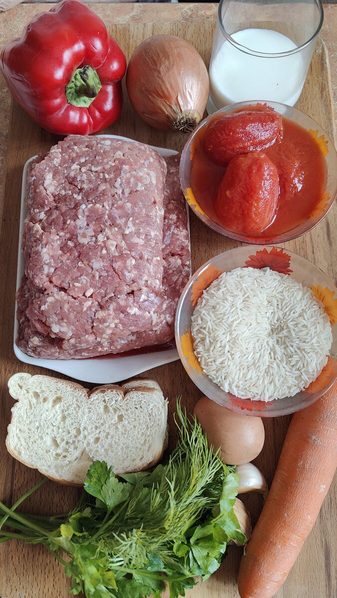 Ингредиенты на 8 ёжиков