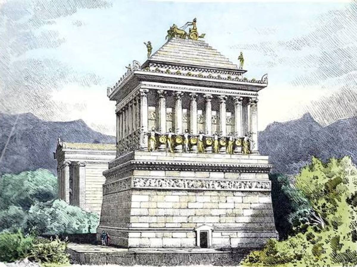 Семь чудес света Галикарнасский мавзолей