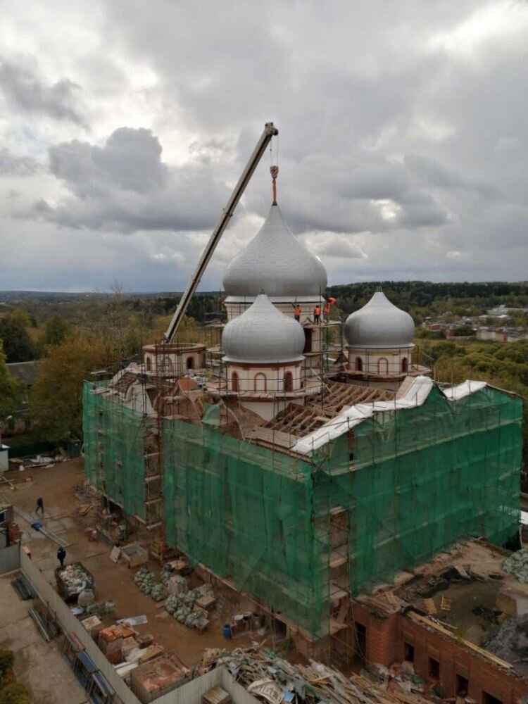 Поднятие куполов, 2019 год