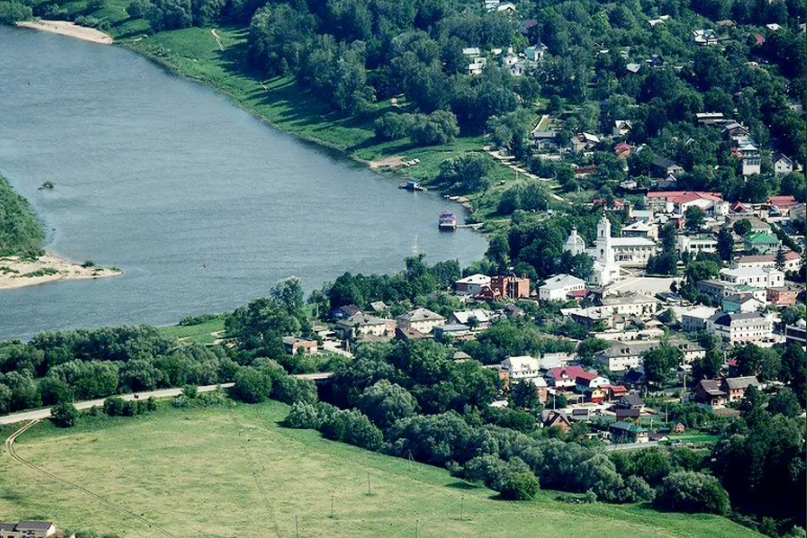 Город Таруса. Фото: Green-city.su