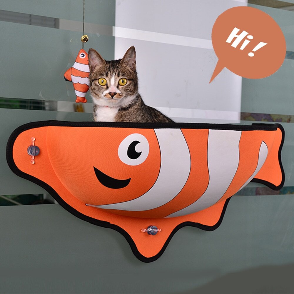 Гамак для кошки на окно