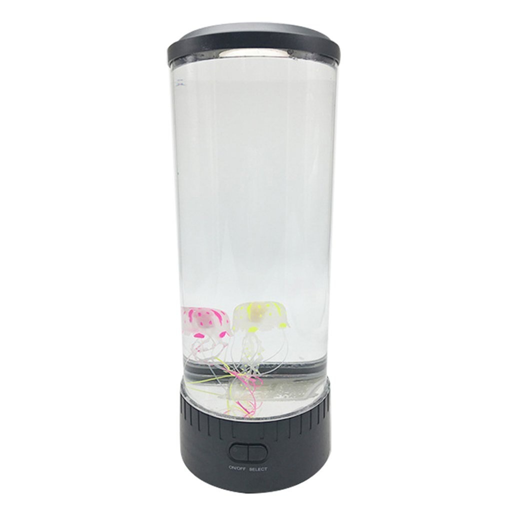 Светильник с медузами живыми