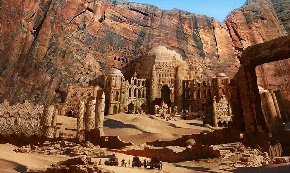 Священный город Петра.