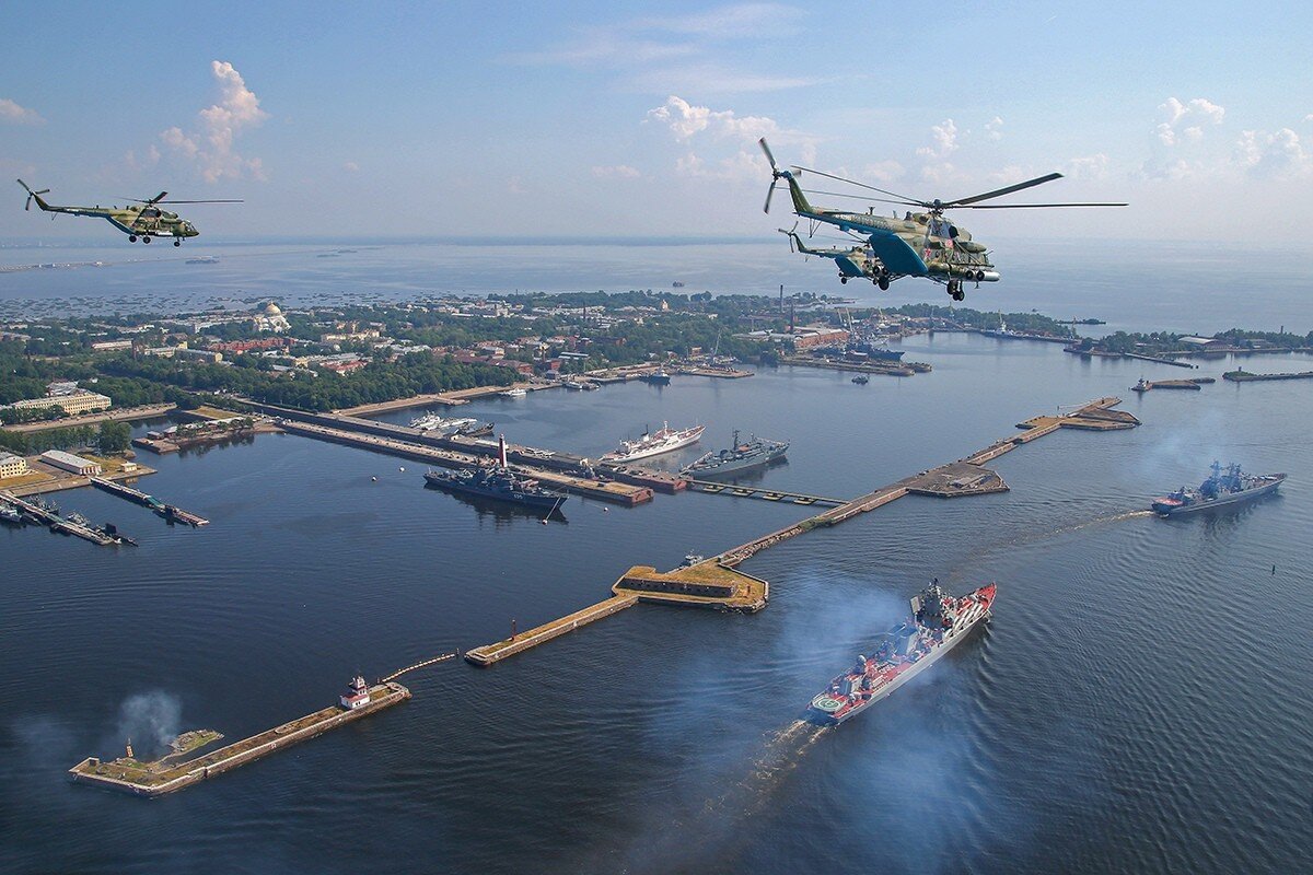 Английская набережная парад ВМФ