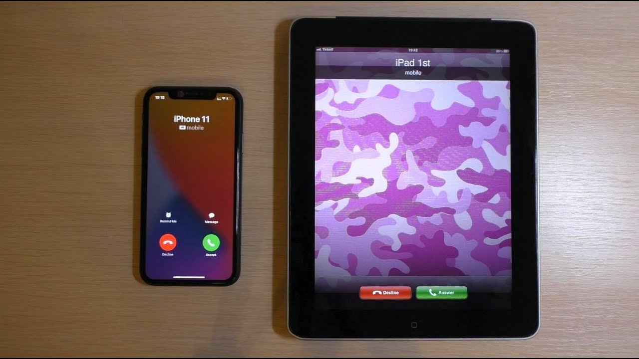 iPad 1st & iPhone 11 Incoming Call | IT Channel | Дзен